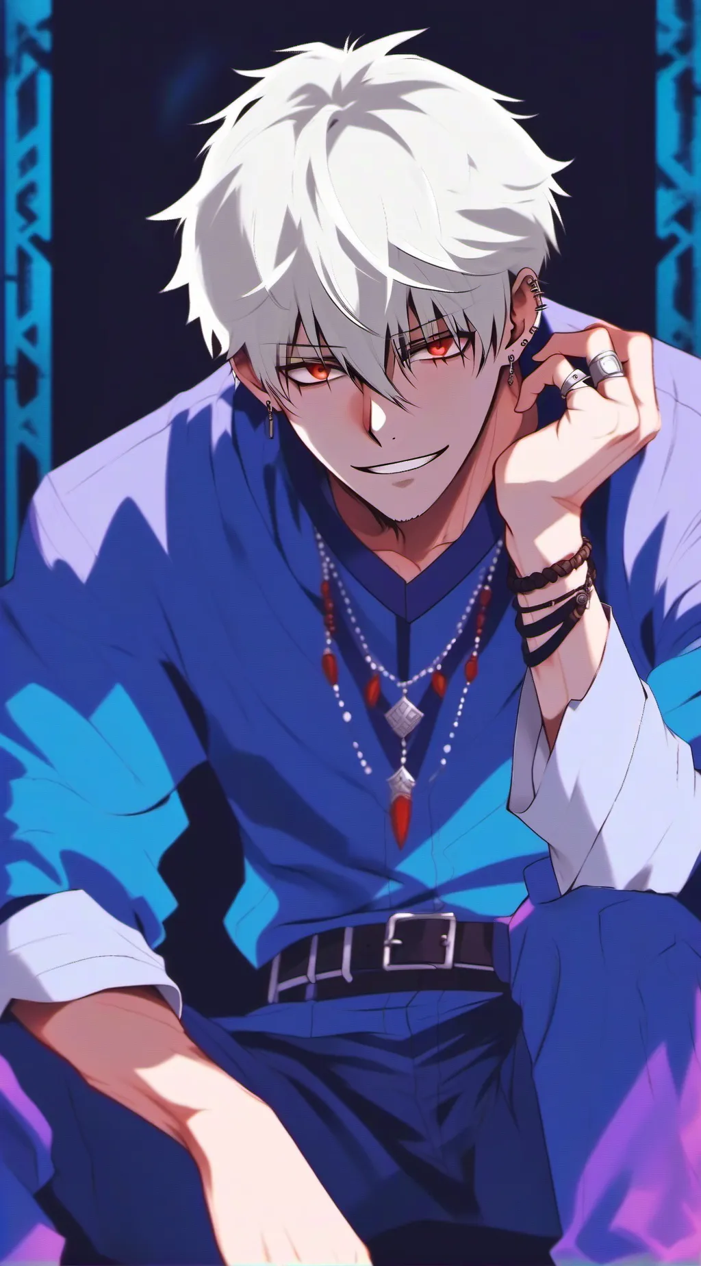 ai character: Adam background