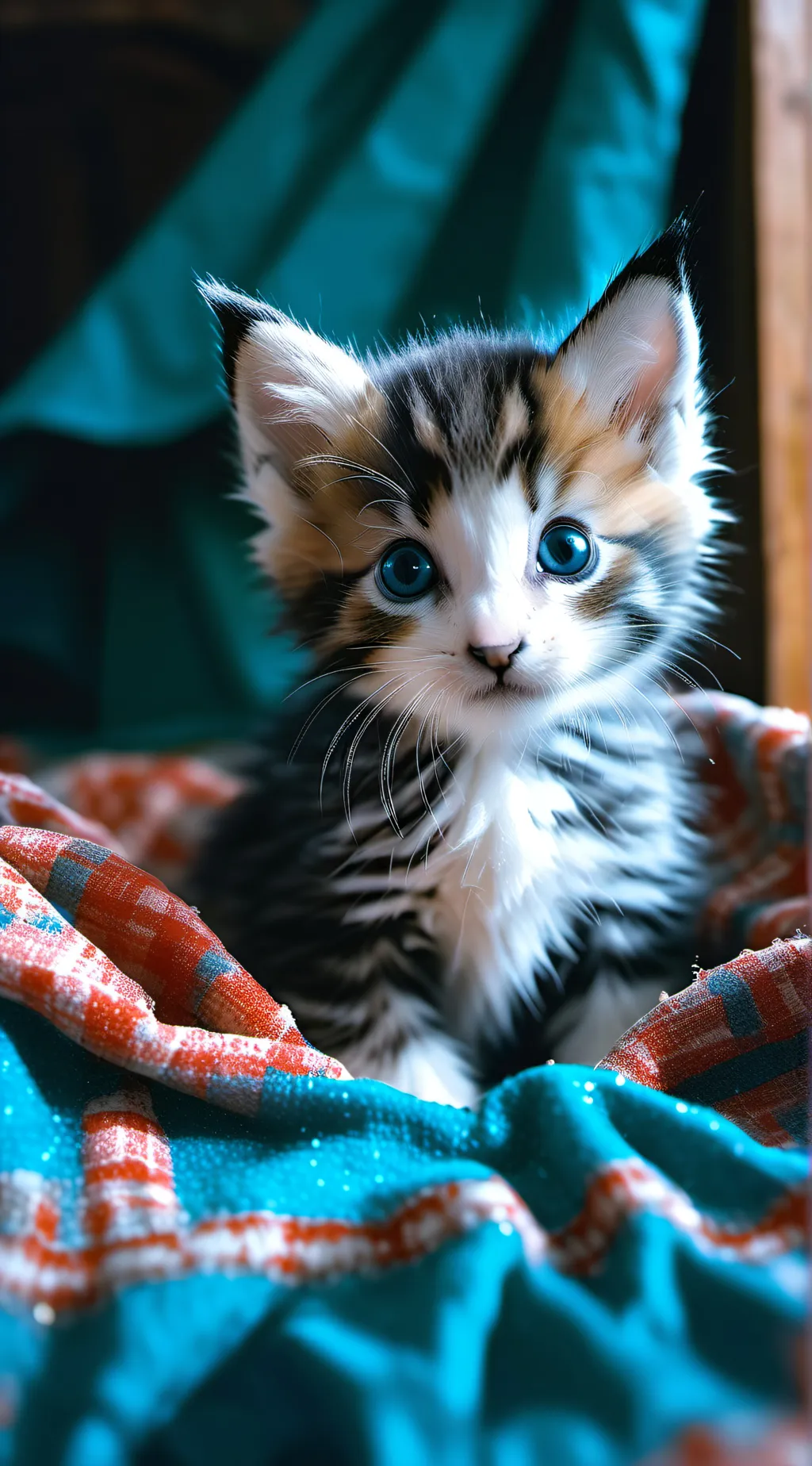 ai character: Baby kitten background