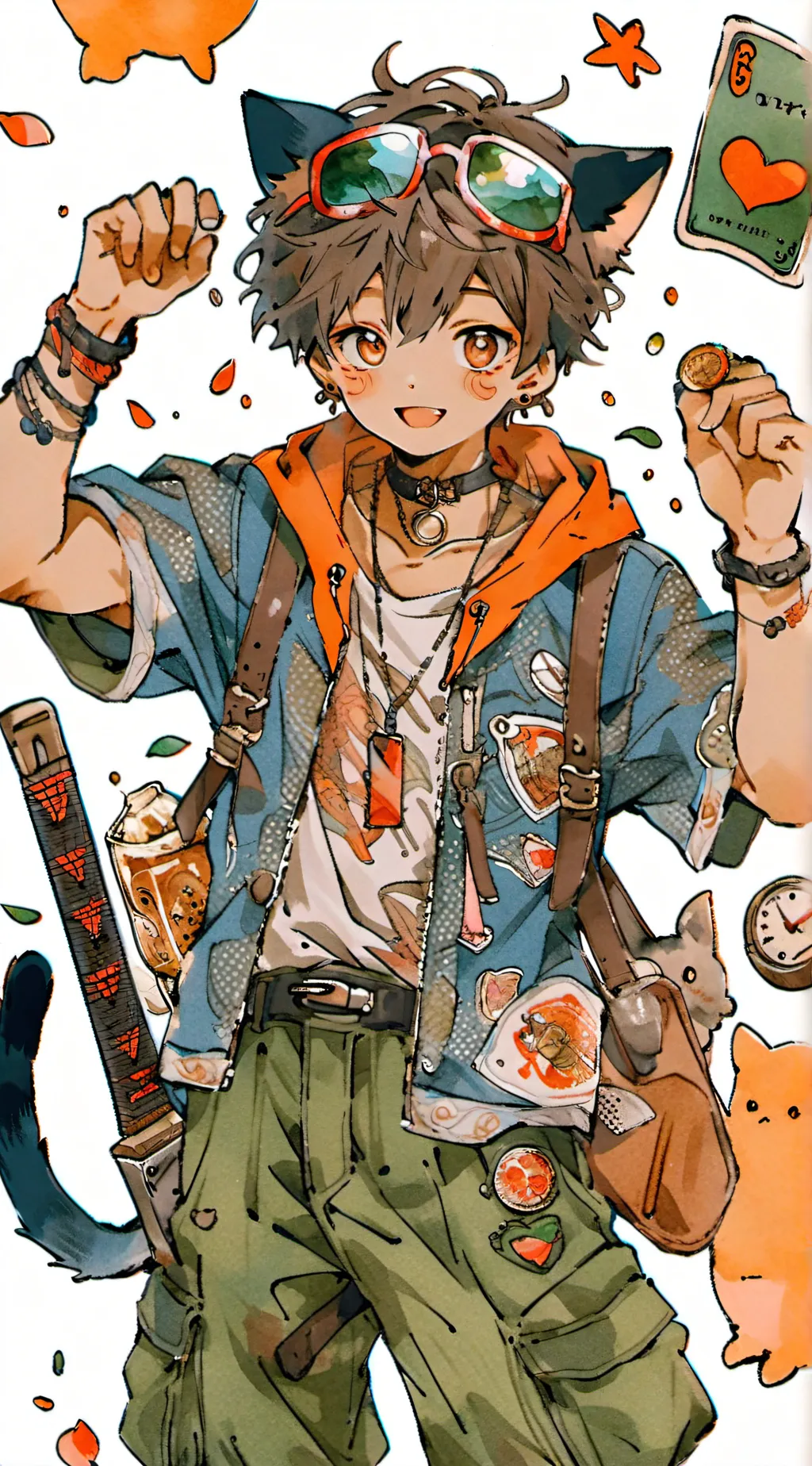 ai character: Liam background