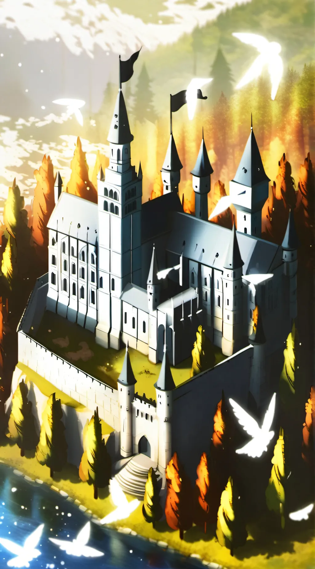 ai character: School for Magic  background