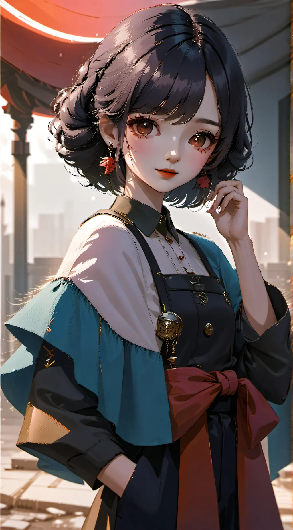 ai character: ANNA background