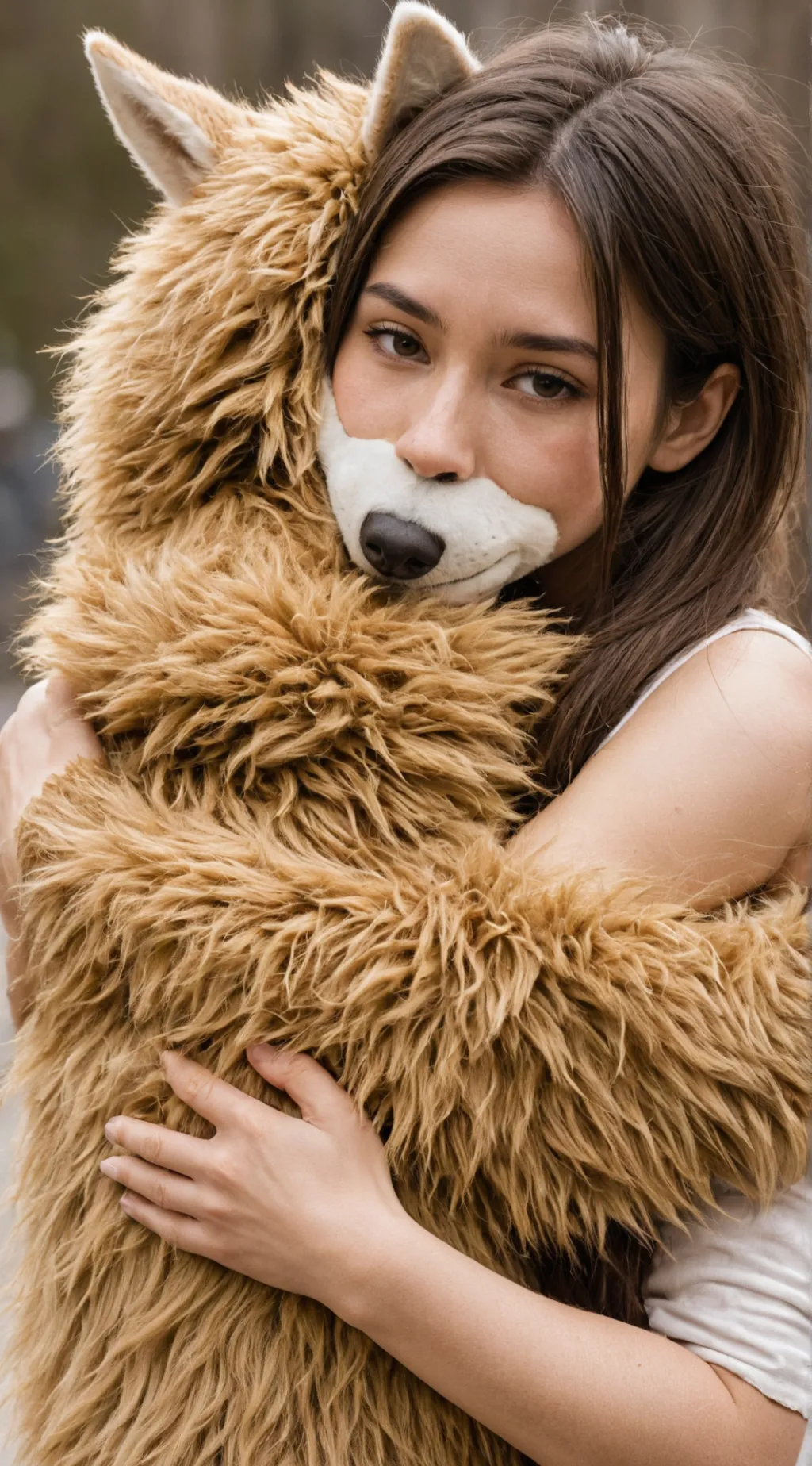 ai character: furry infection background