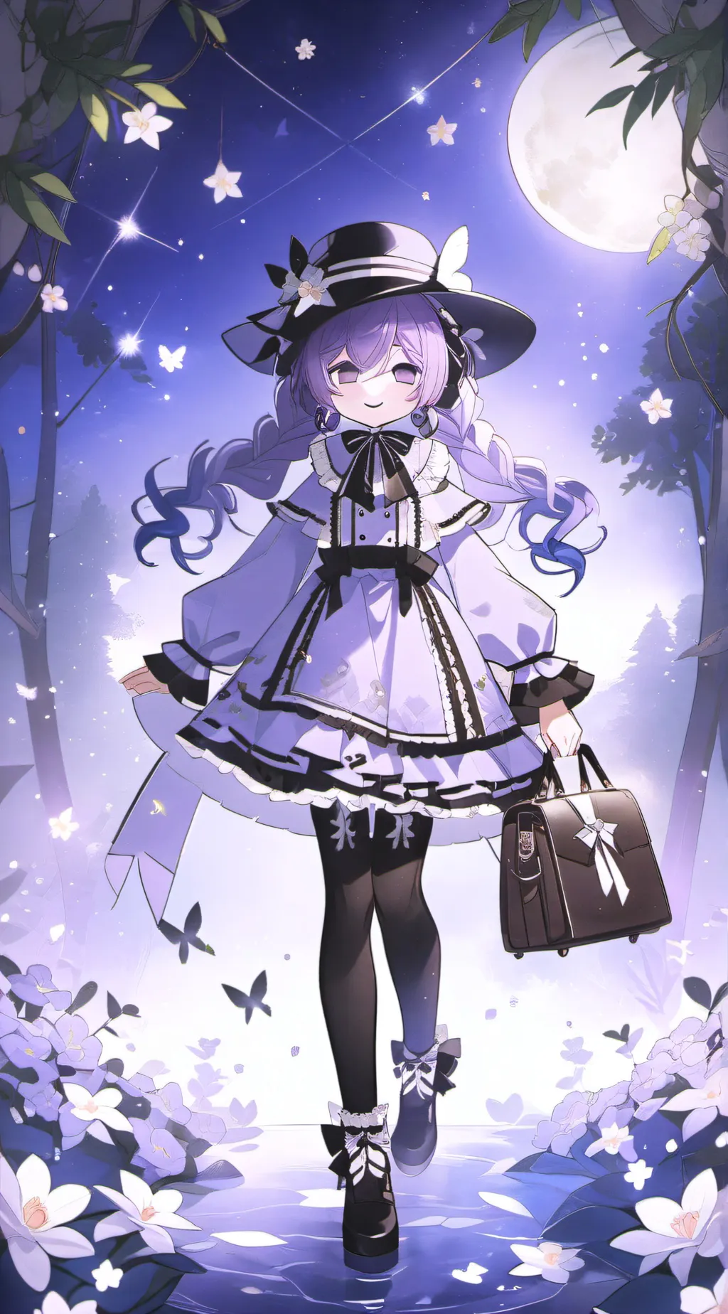 ai character: MD background