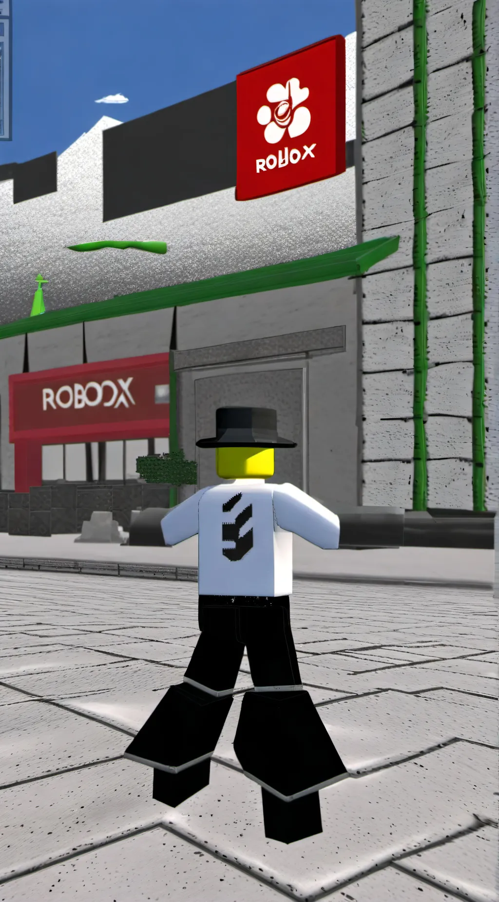 ai character: ROBLOX person background
