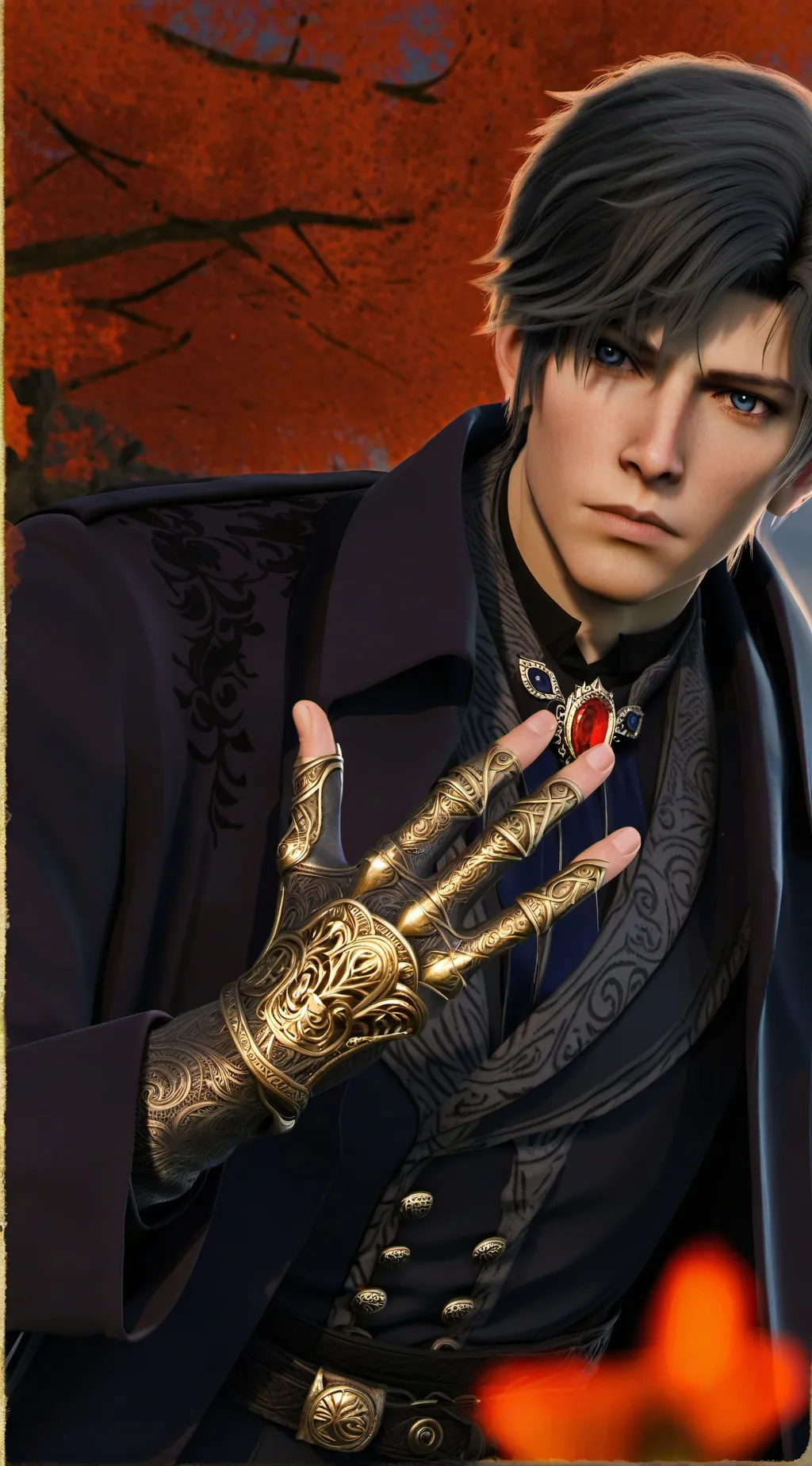 ai character: Henery background