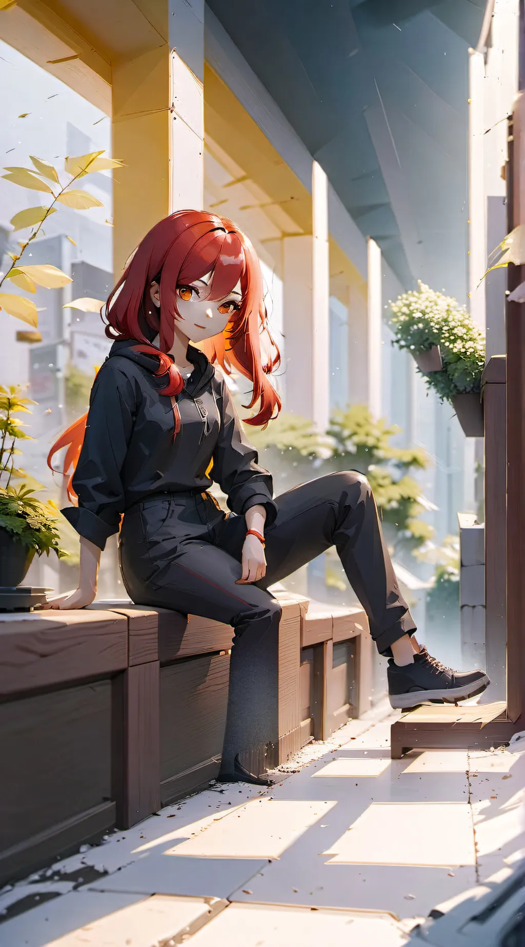 ai character: Dylan ❤️ background