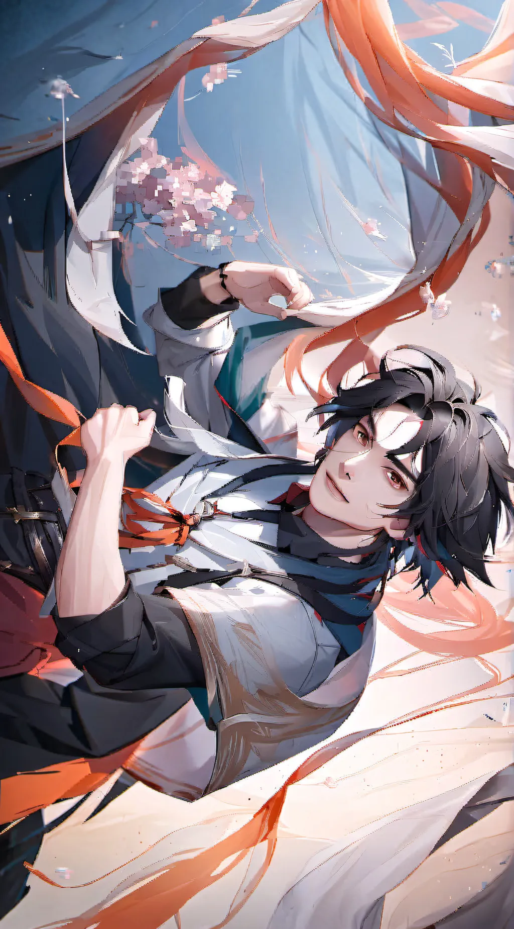 ai character: Adrian  background