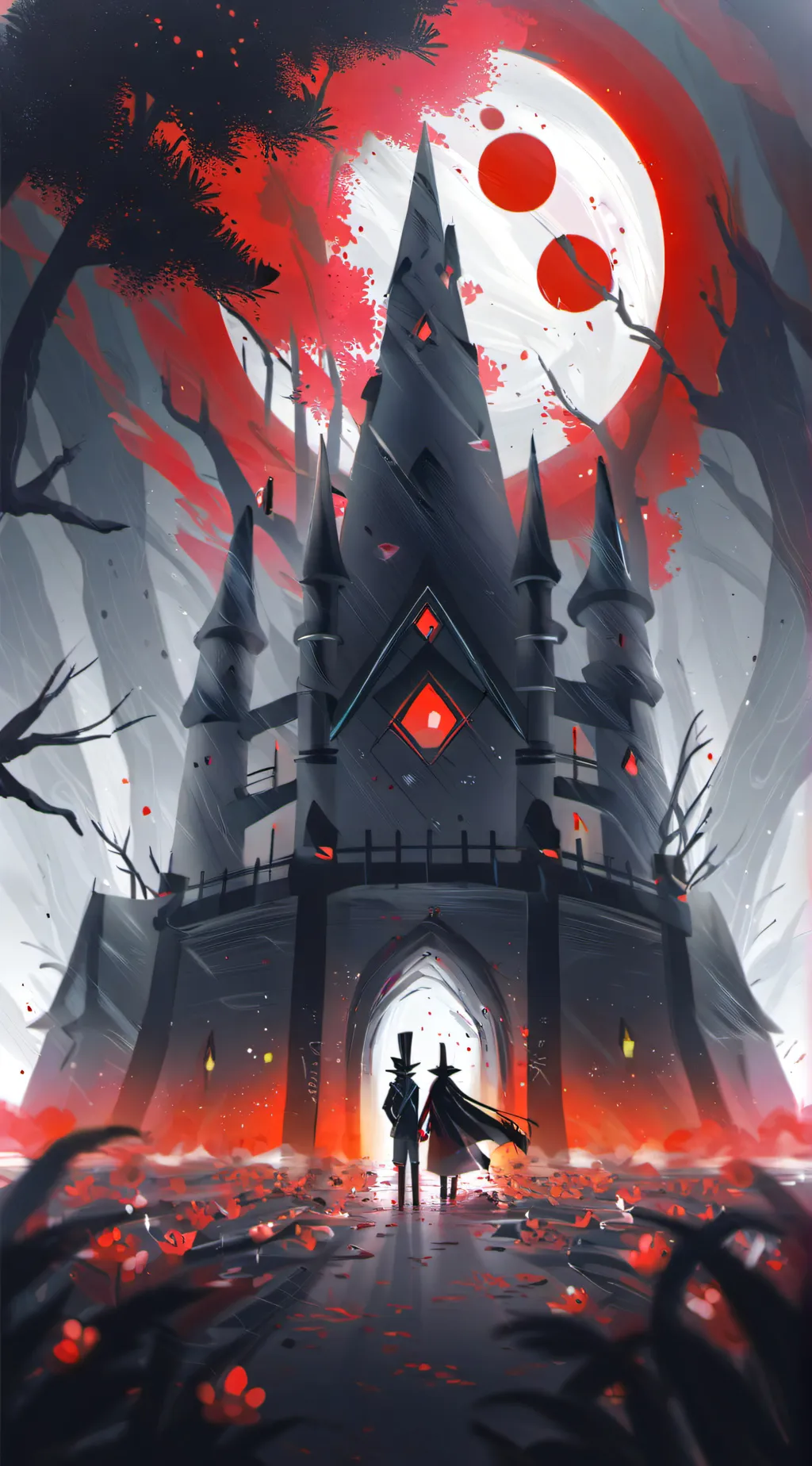 ai character: Hazbin Hotel background