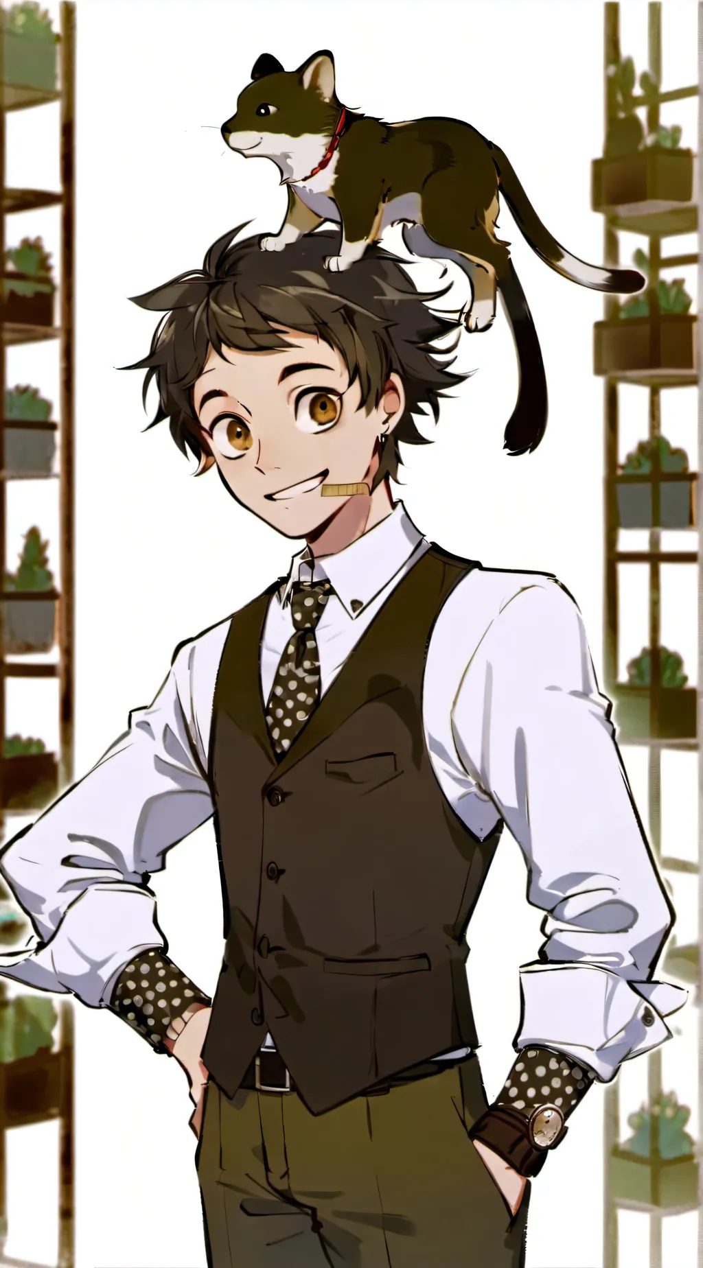 ai character: William x Michael background