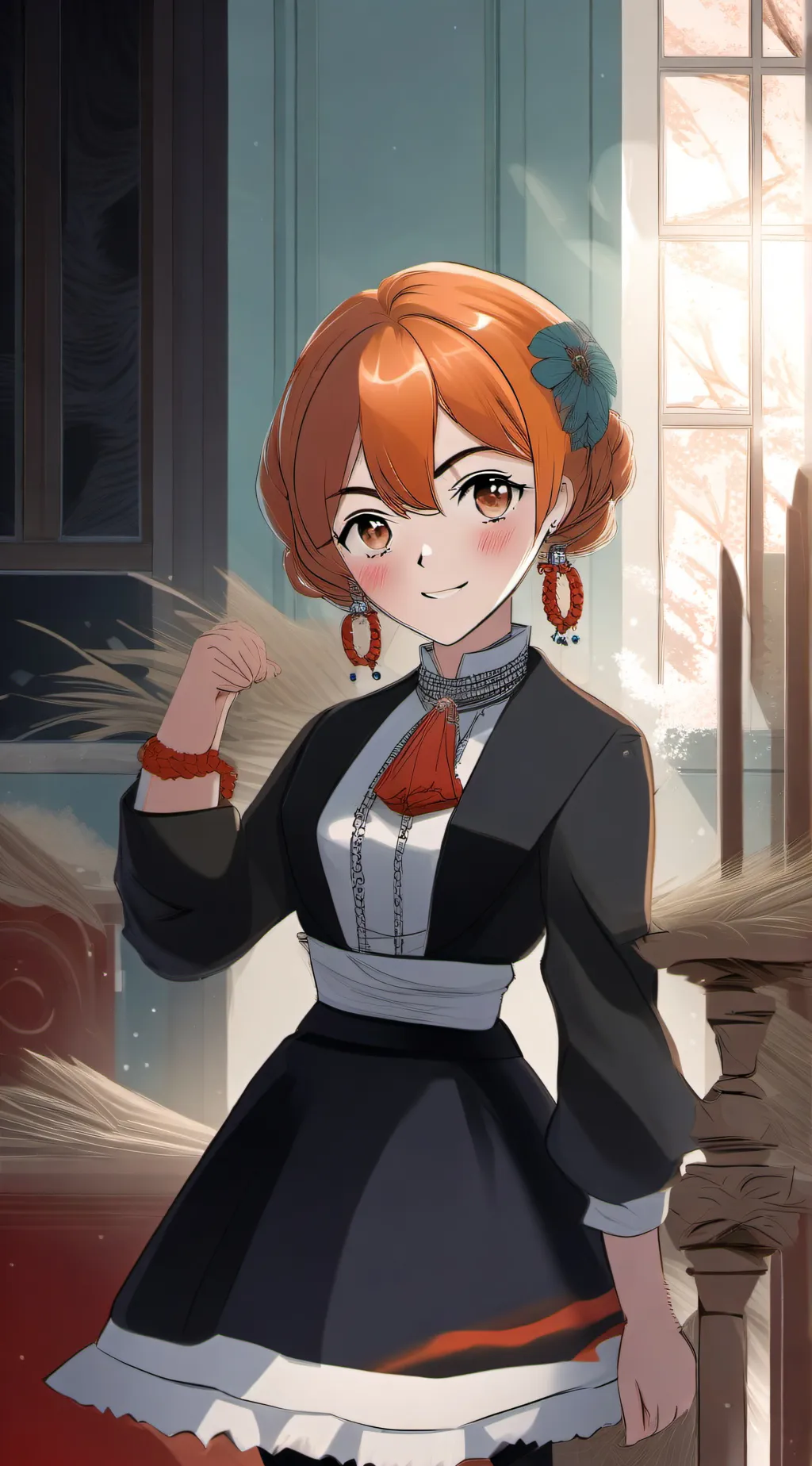 ai character: ella background