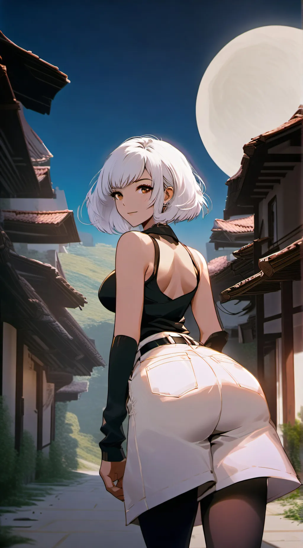 ai character: Ashley background