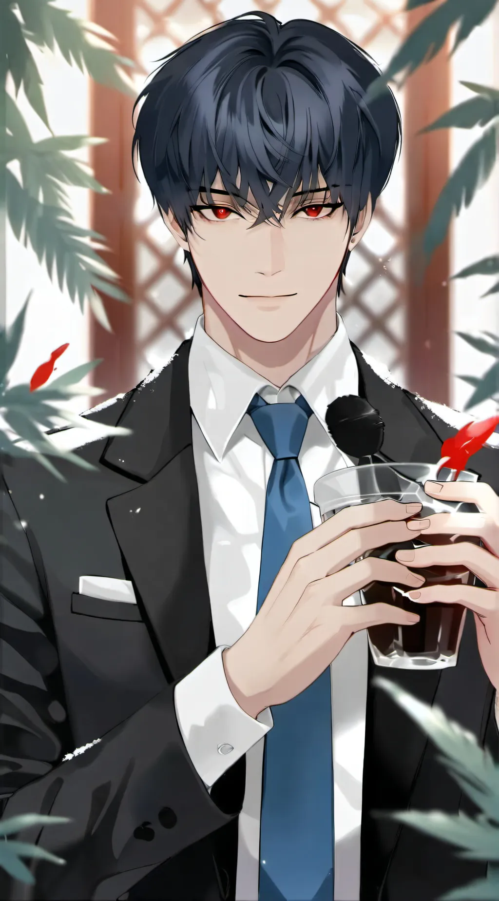 ai character: justin background