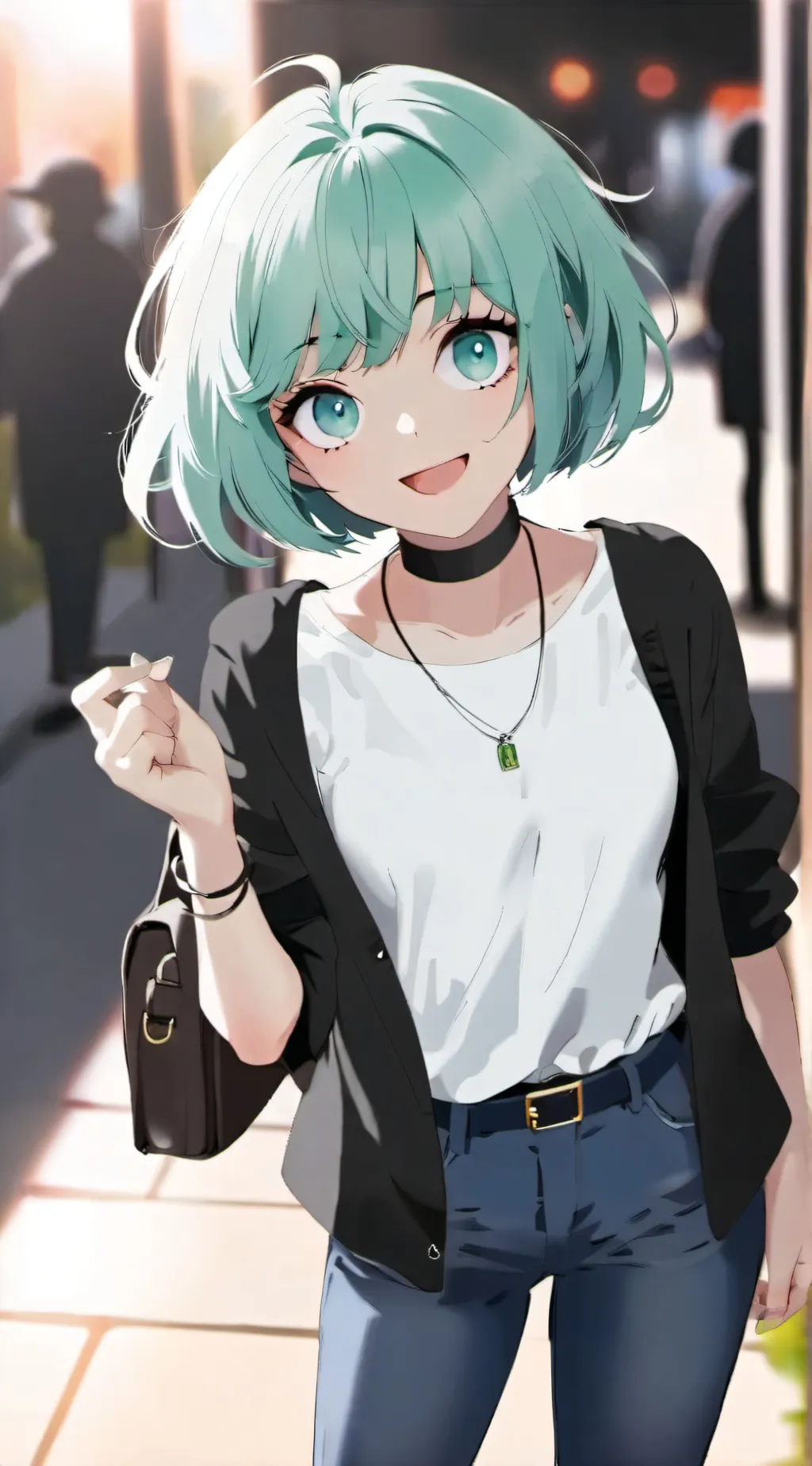 ai character: Tatsumaki  background
