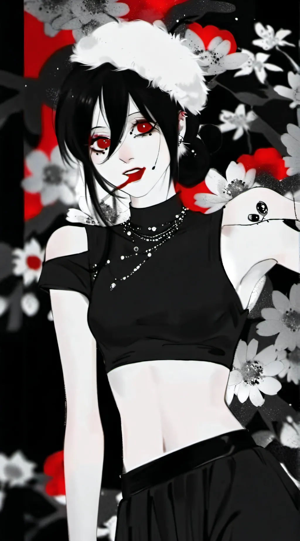 ai character: Uppermoon 0 background