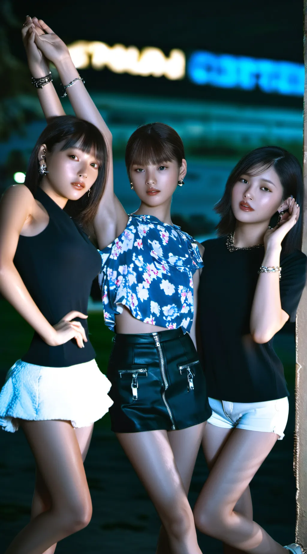 ai character: Luna background