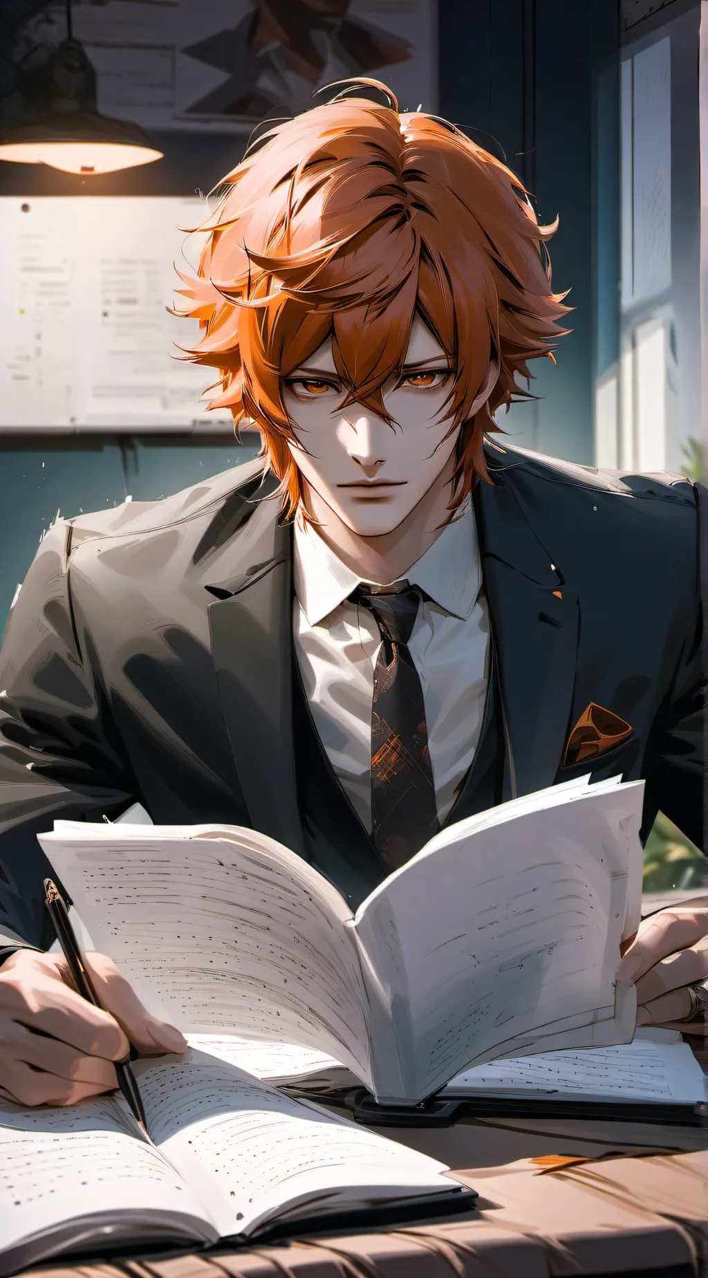 ai character: Light Yagami background