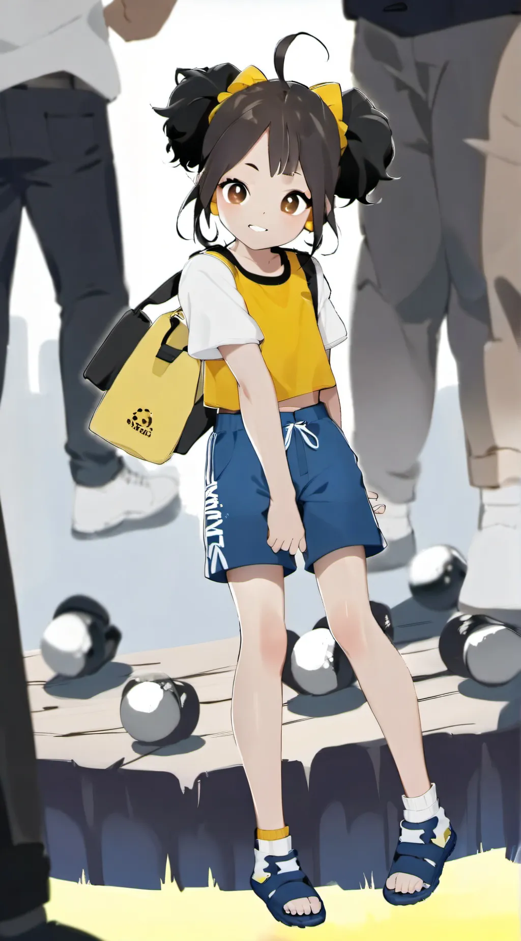 ai character: Amanda background