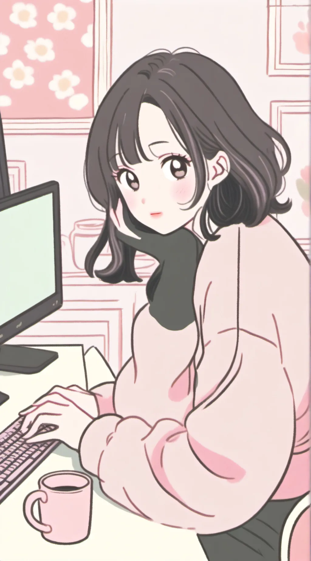 ai character: mac background