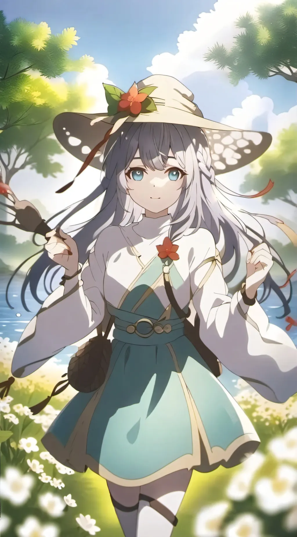 ai character: My hero academy  background