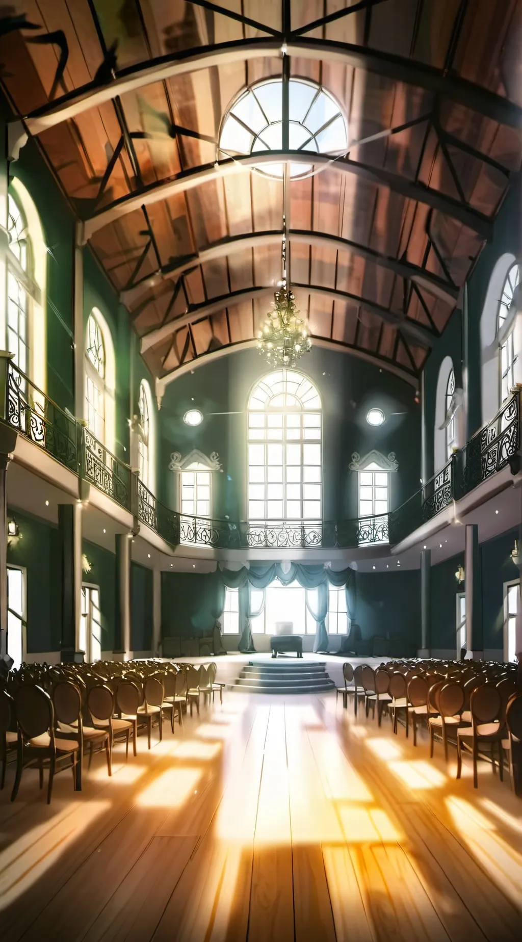 ai character: mha prom background