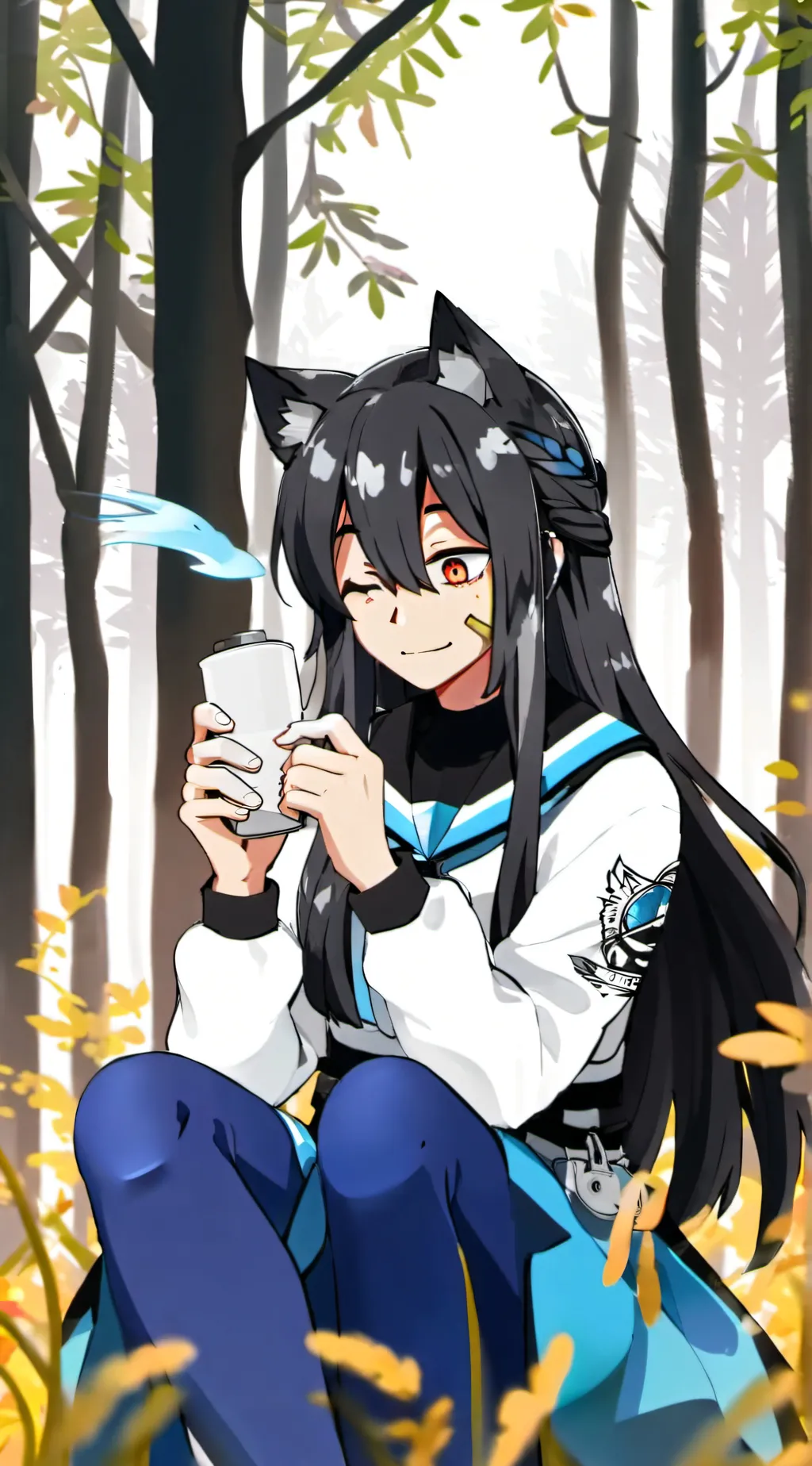 ai character: Obanai Iguro background