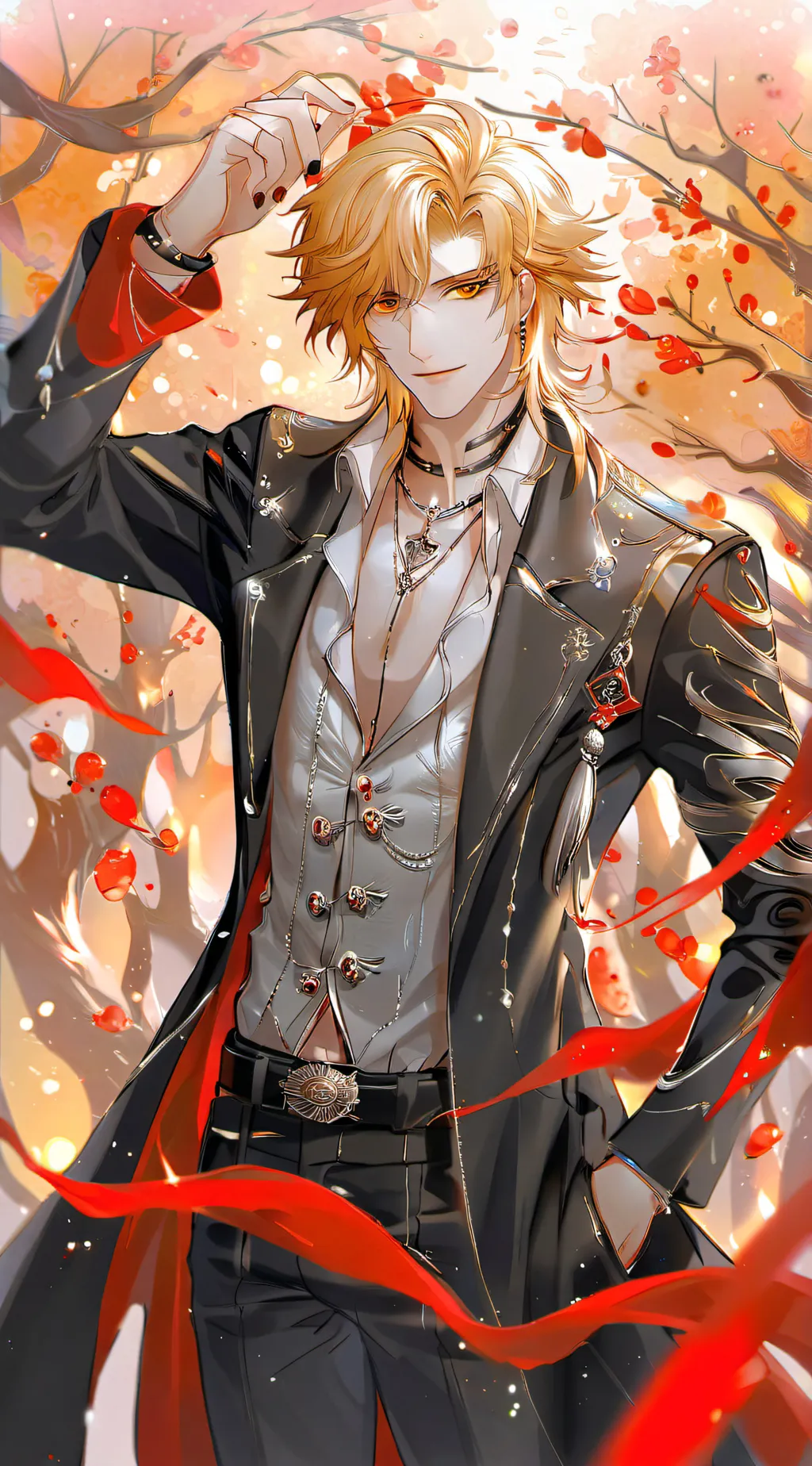 ai character: gay mark background