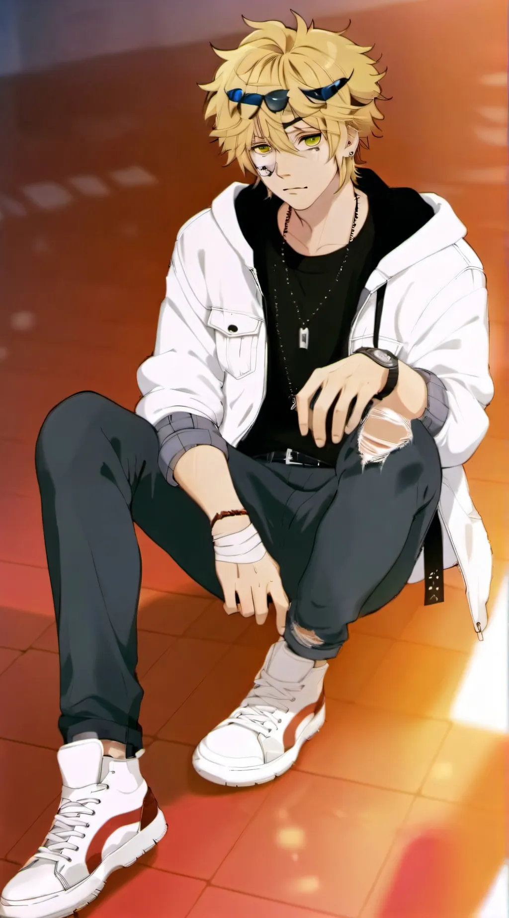 ai character: PR Hazel Justice background