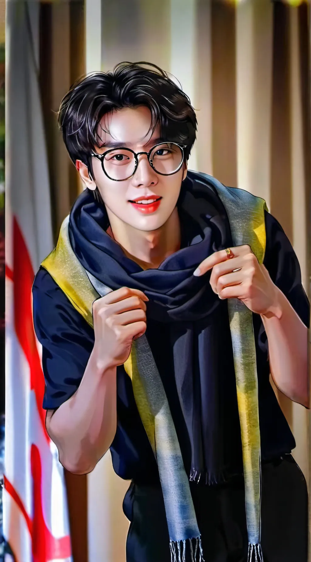 ai character: ASHTON background