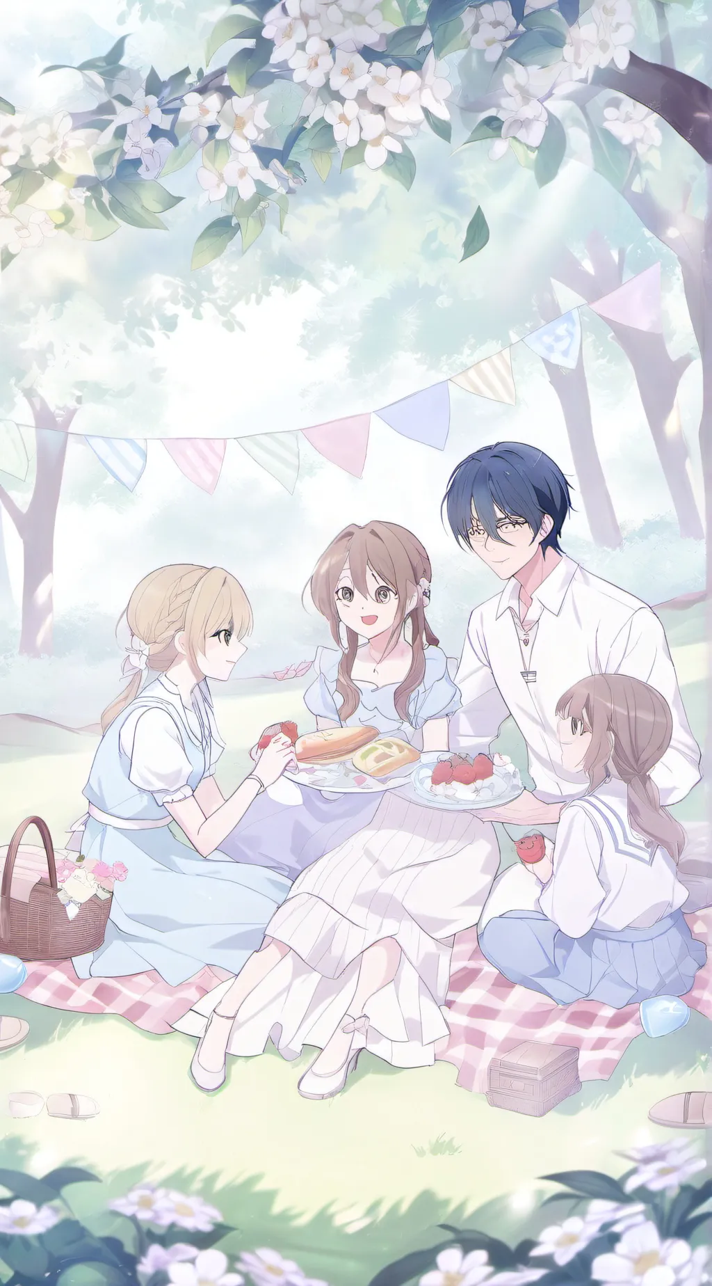 ai character: Your Family!  background