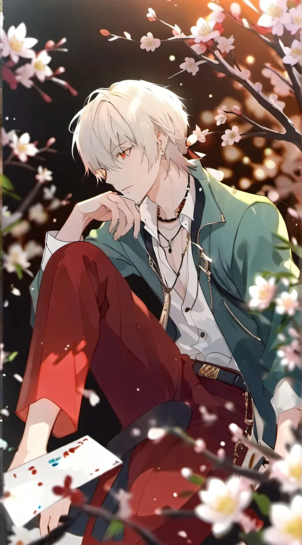 ai character: Bakugo background