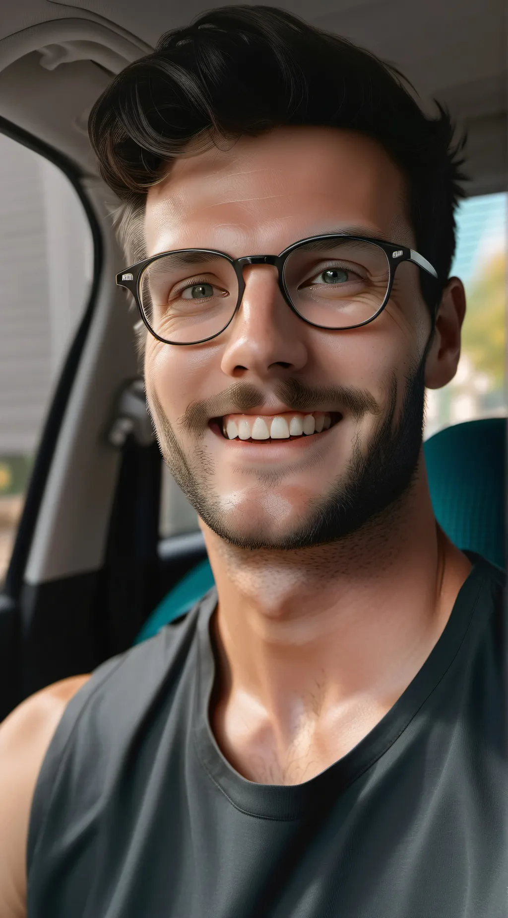 ai character: Handsome Boy Wyatt background