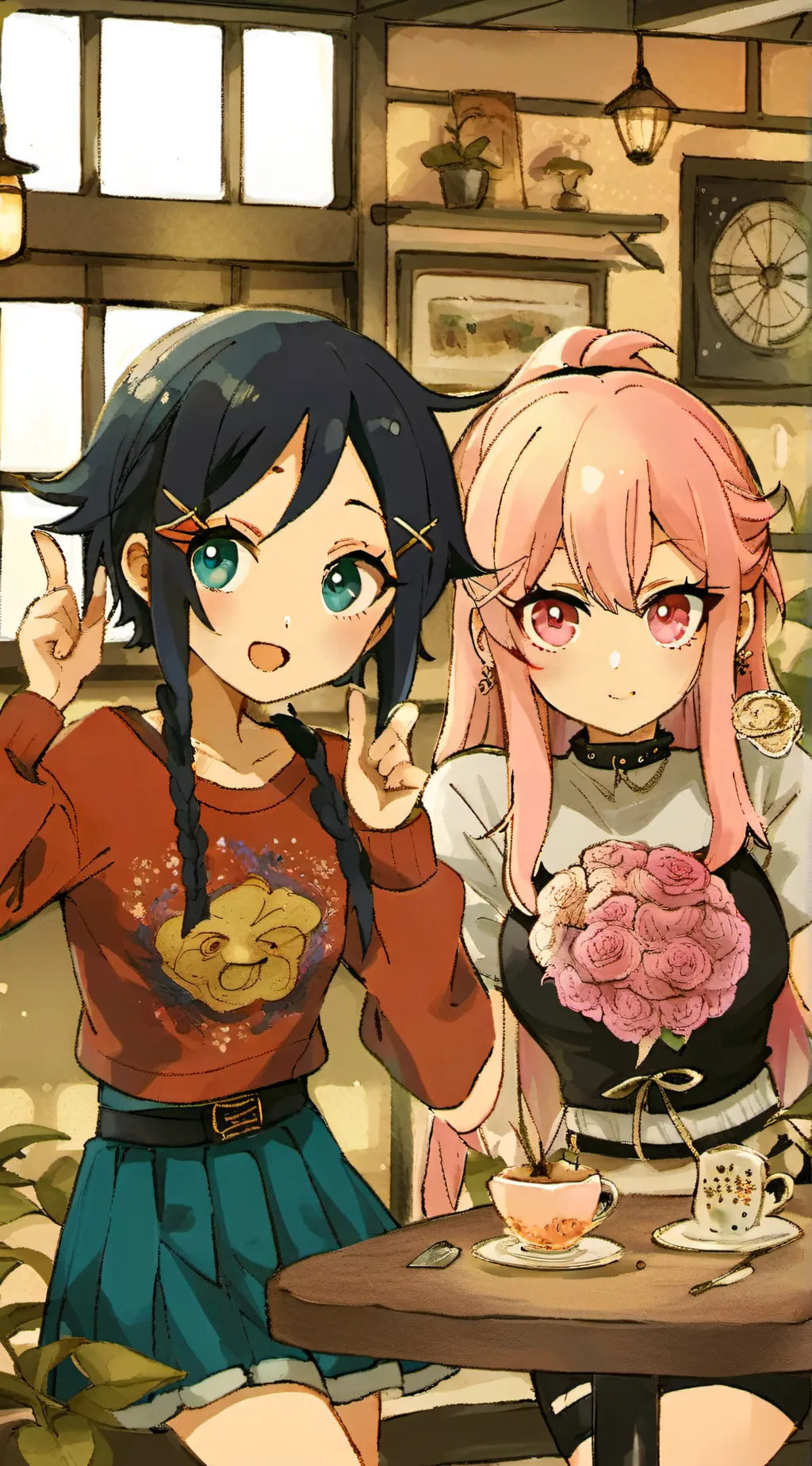 Talkie AI - Chat with Leah and ash