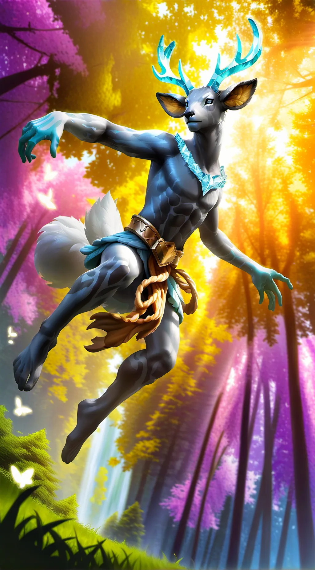 ai character: Fuan Village background