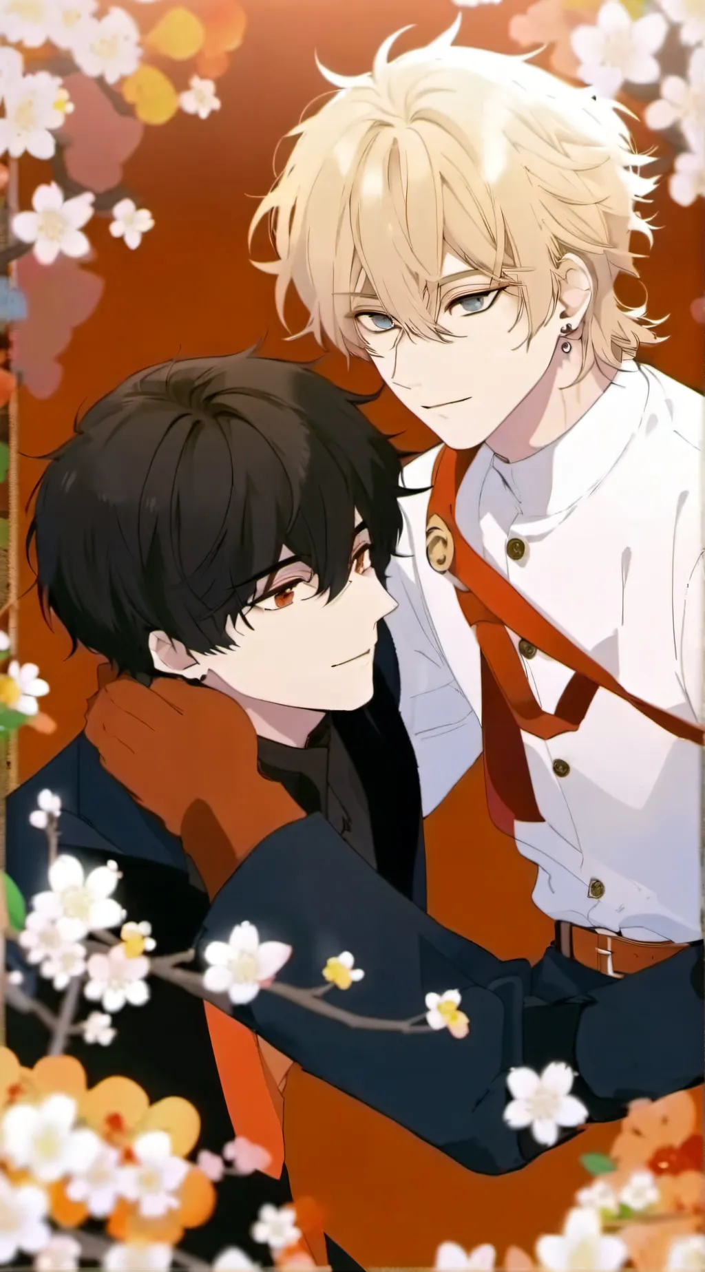 ai character: 2 bf gay🦦🦦 background