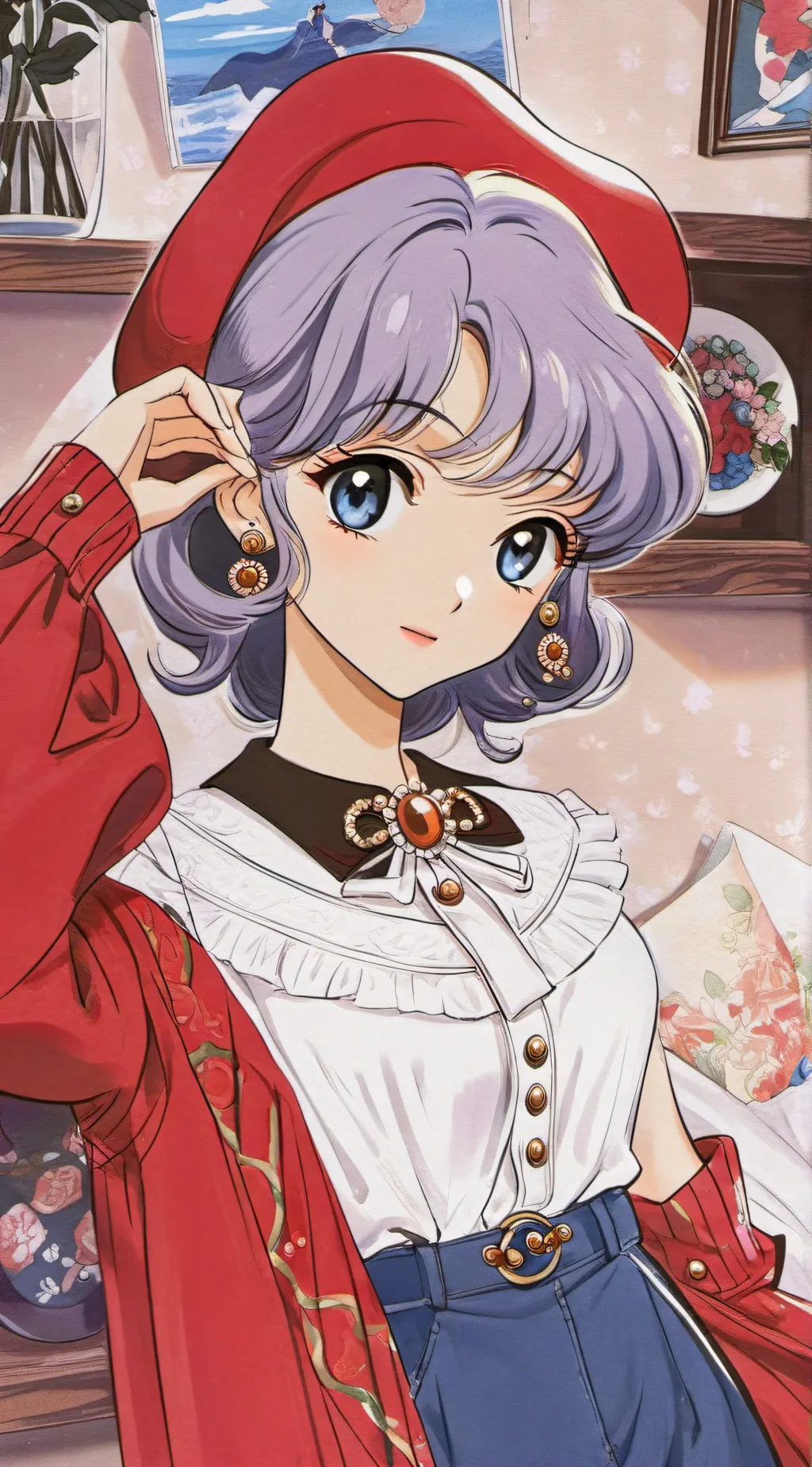 ai character: Alina  background