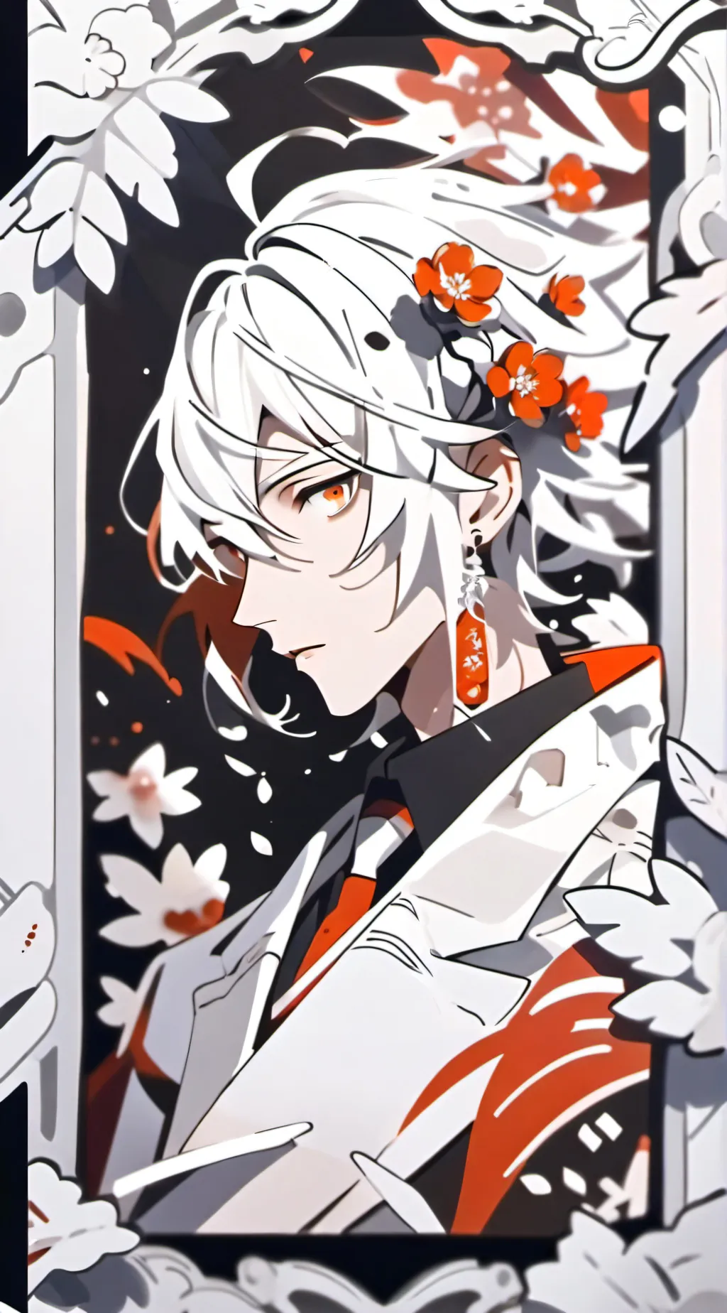 ai character: glisten😎 background