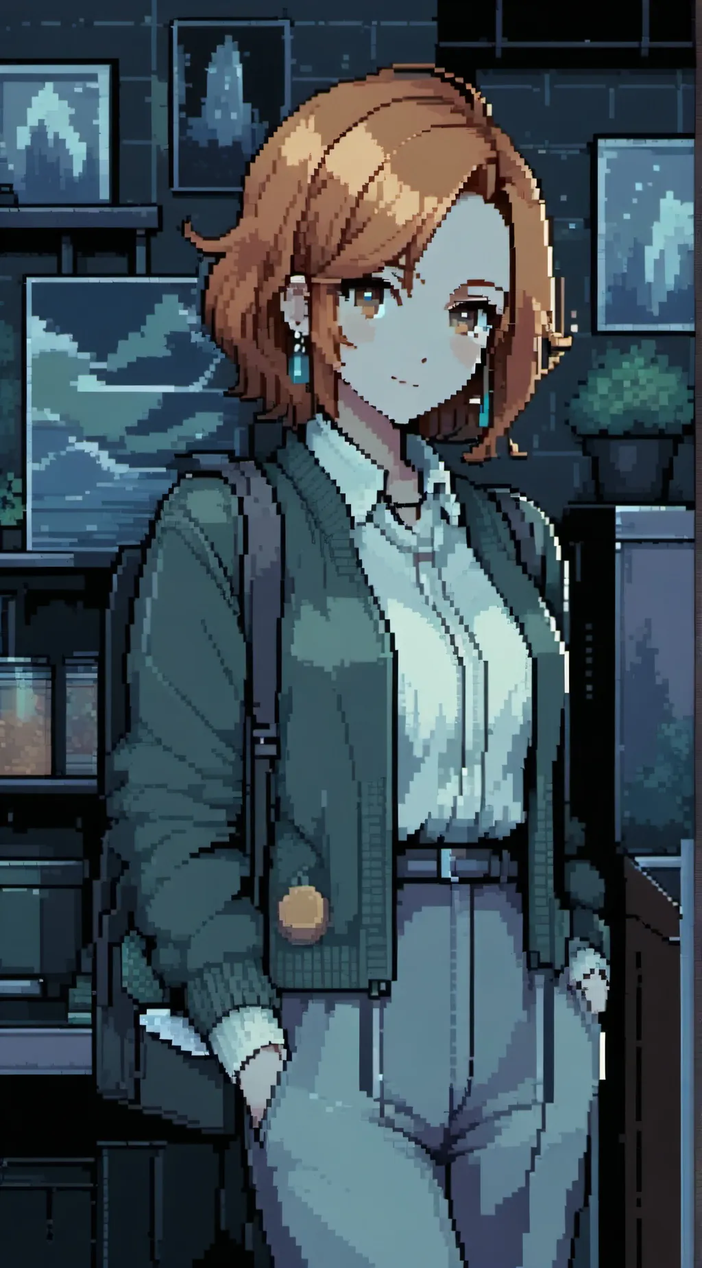 ai character: Clara Afton background