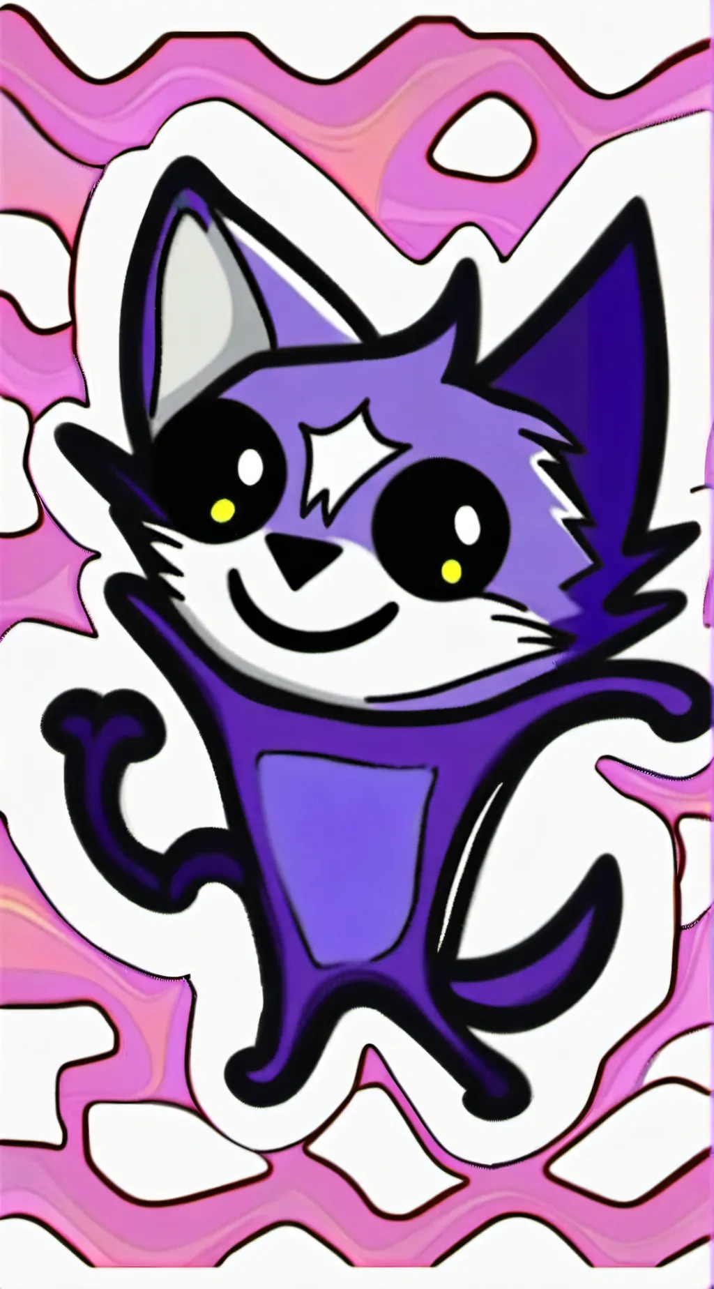 ai character: Rainy the cat background