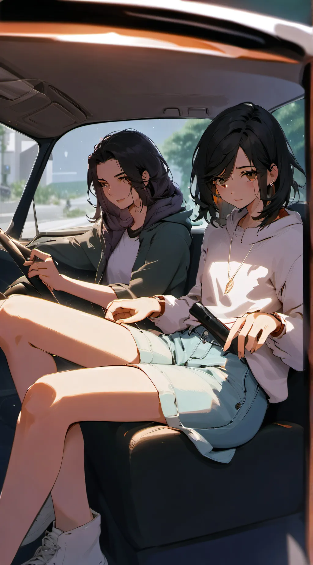 ai character: Kris and Ellie background