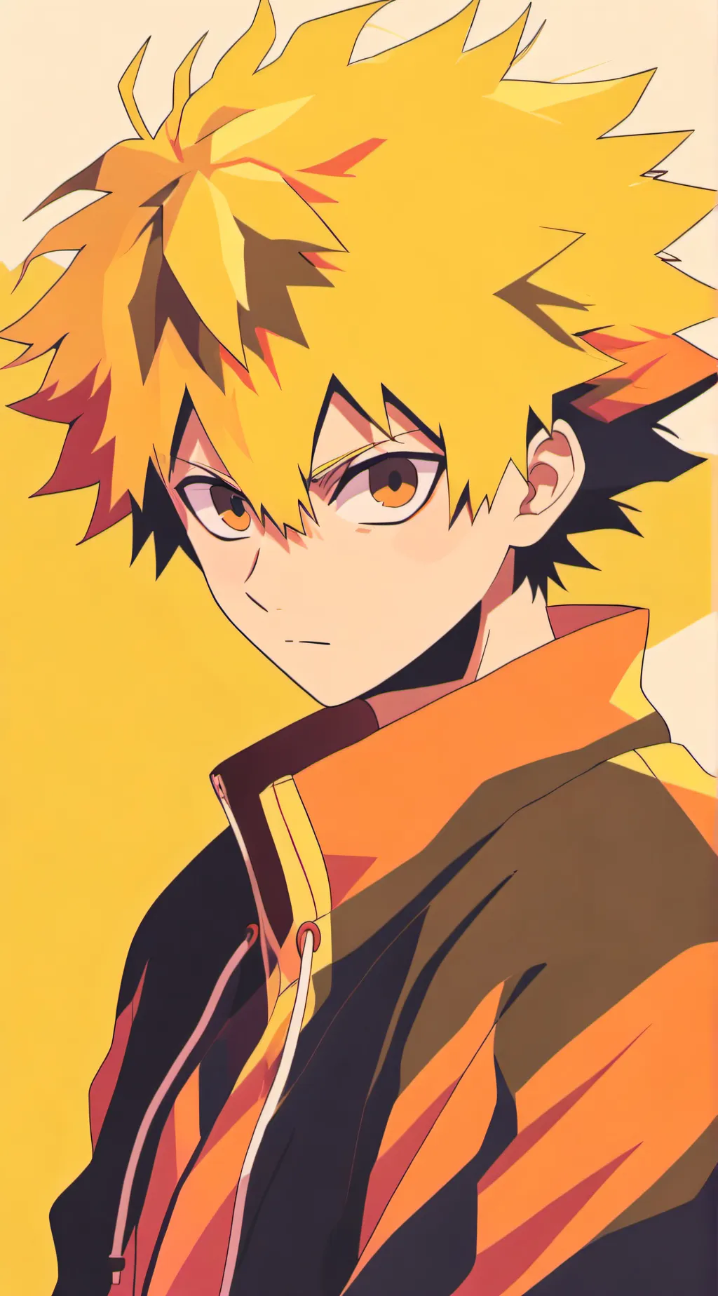 ai character: bakugo brother  background