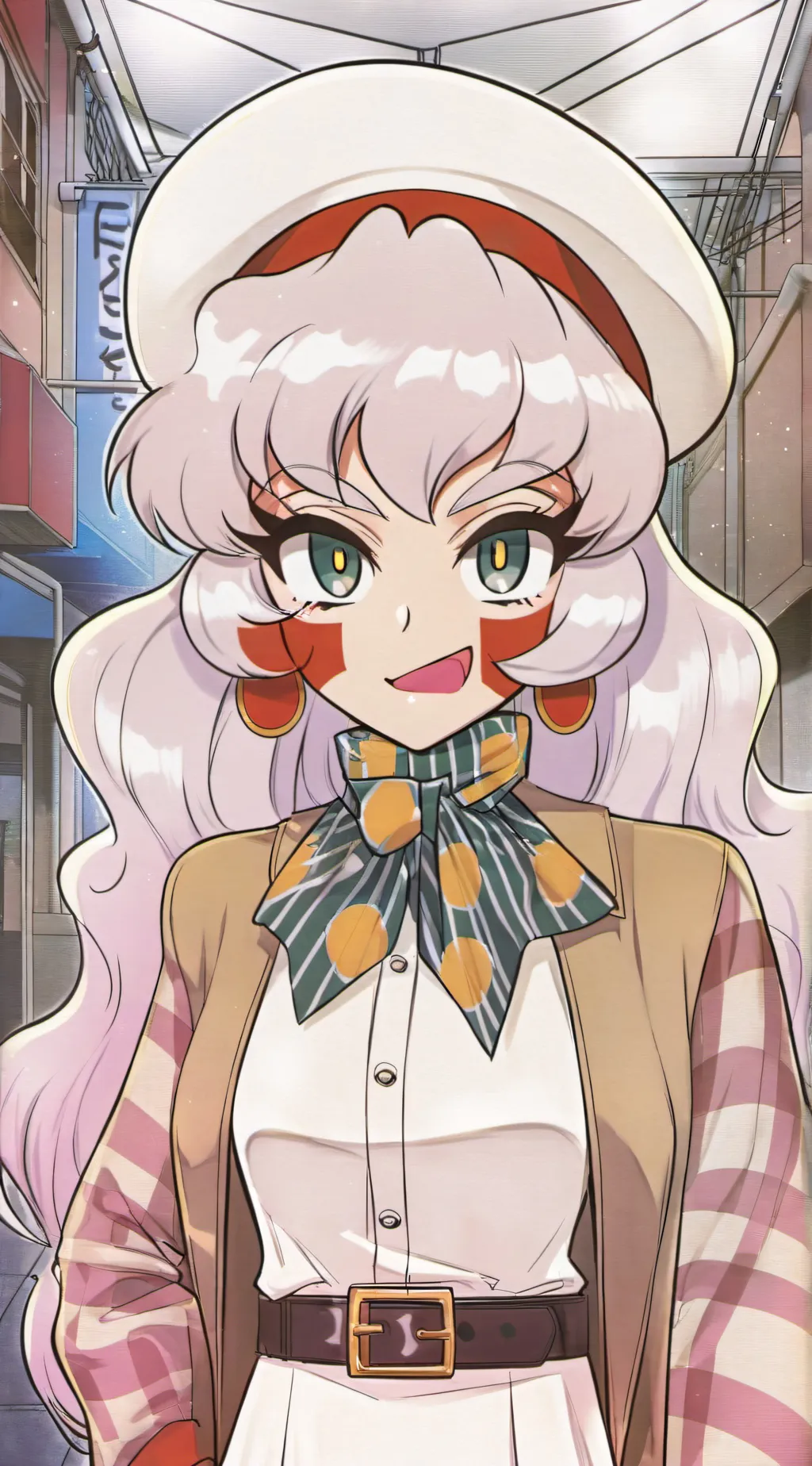 ai character: Angel Dust  background