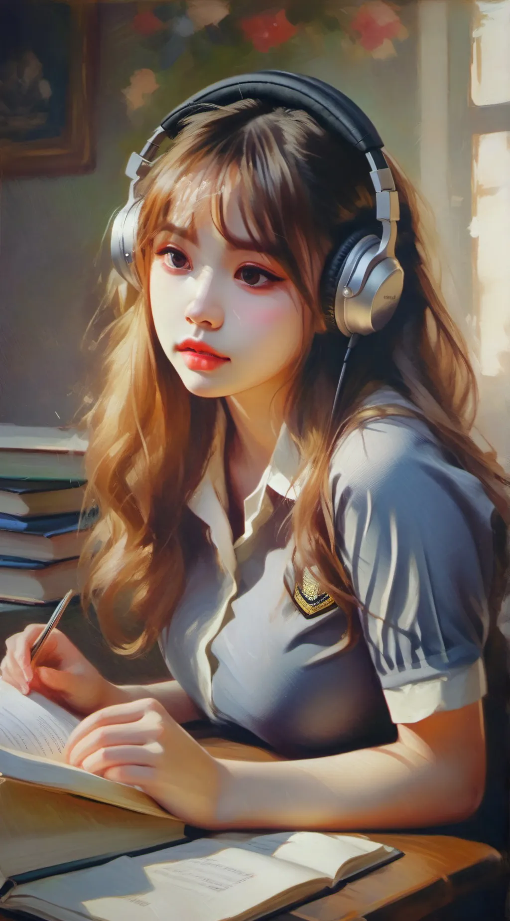 ai character: Freya background