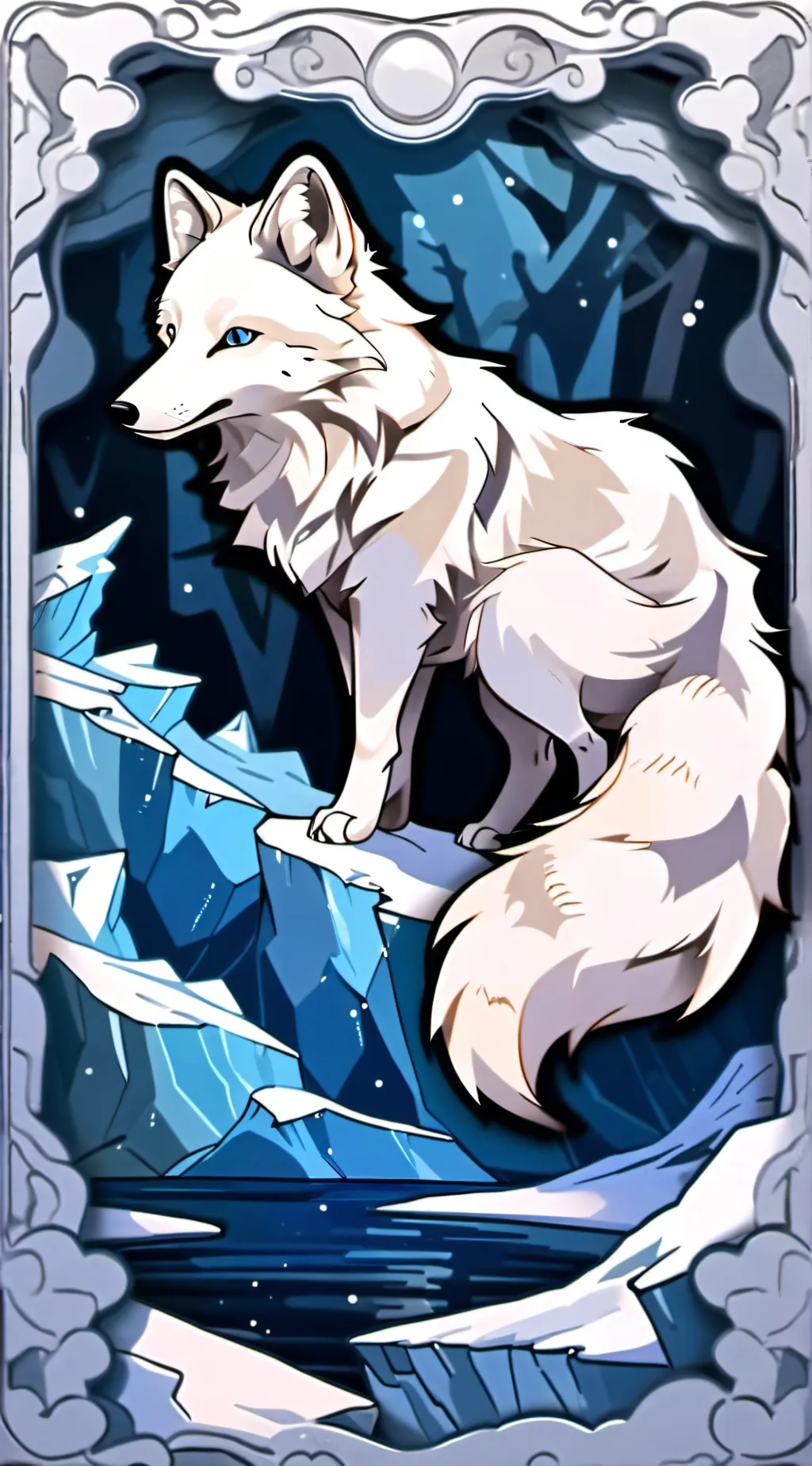 ai character: animal school background