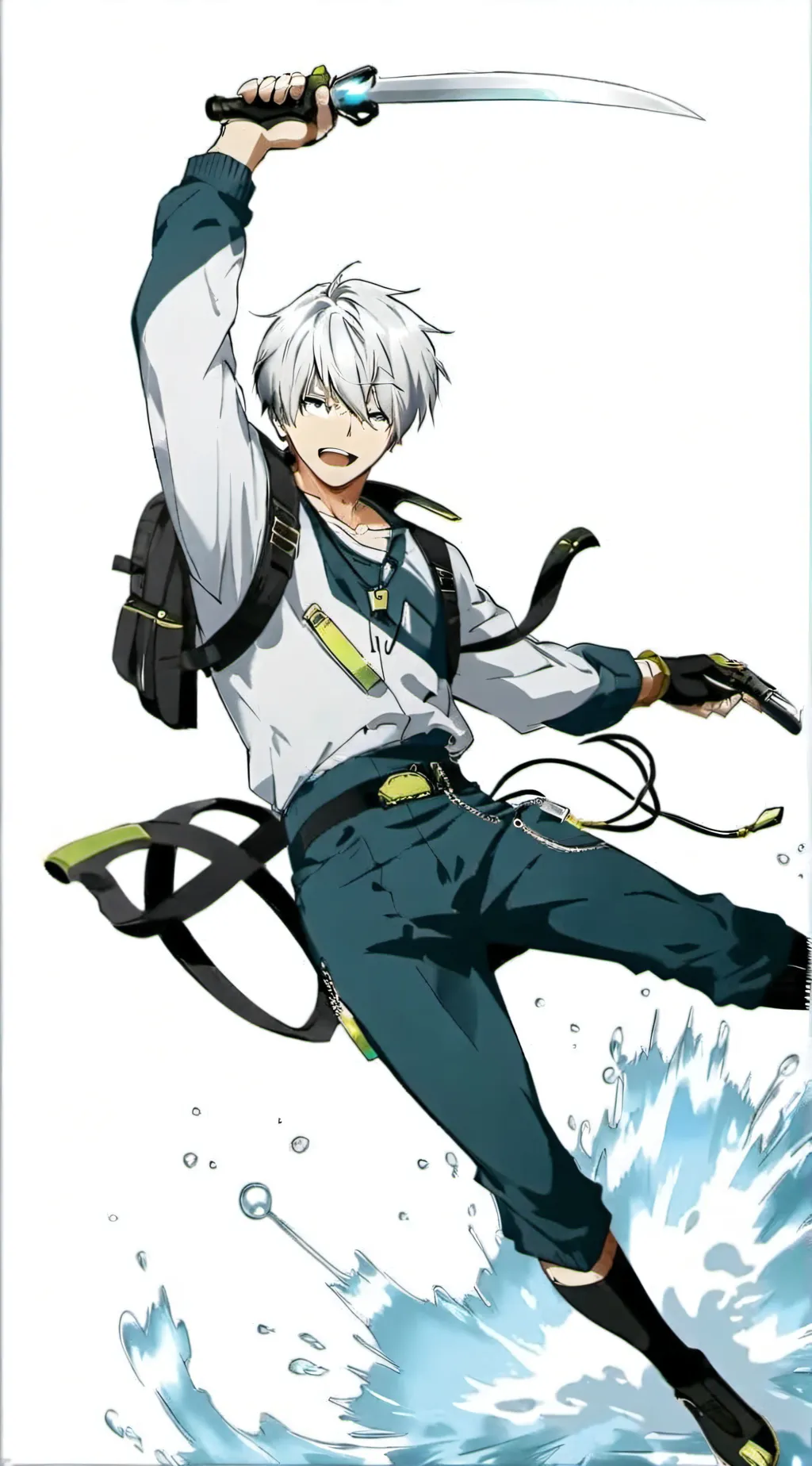 ai character: Mha Future class background