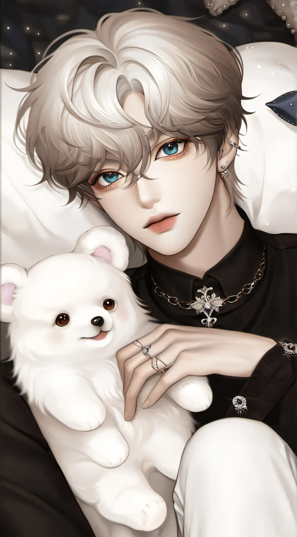 ai character: Sung Woo Lee  background