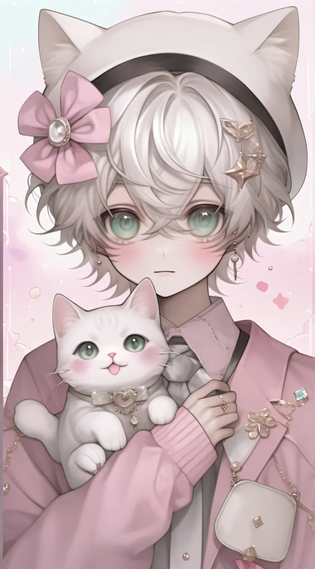 ai character: Milo Romeo❤️ background