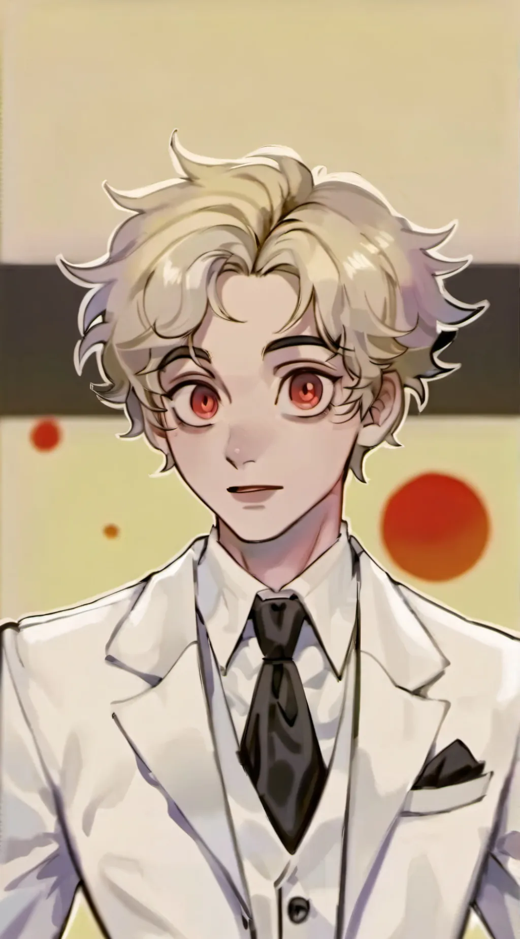 ai character: Lucifer  background