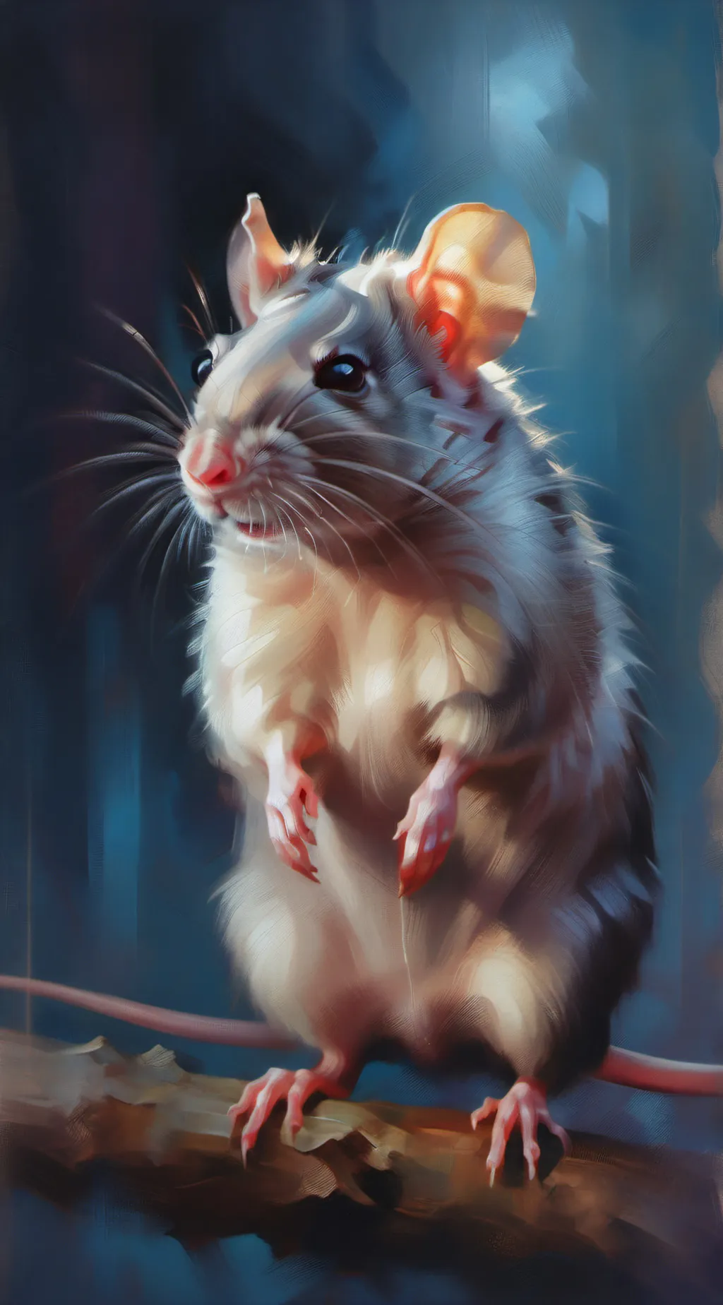 ai character: Rat background