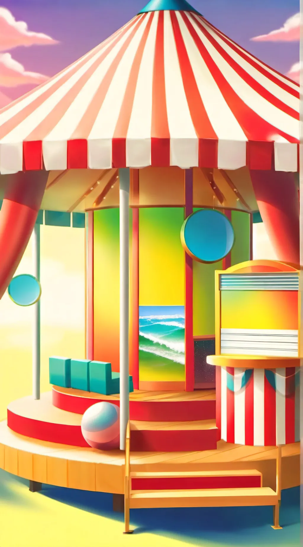 ai character: TADC BFDI background