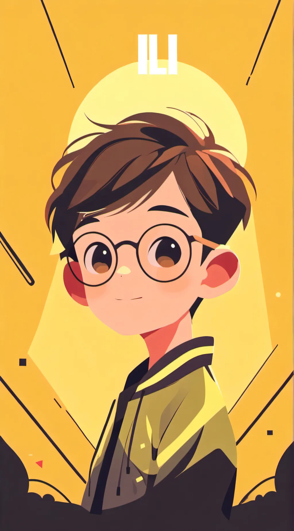 ai character: lil bro  meme  background